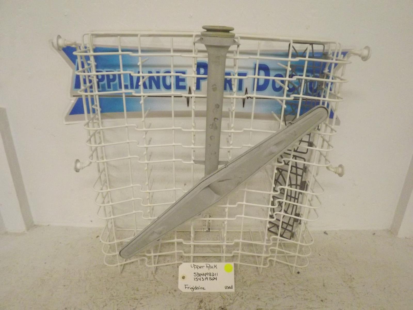 Frigidaire Dishwasher 5304498211 154319524 Upper Rack Used Frigidaire Dishwasher 5304498211 154319524 Upper Rack Used